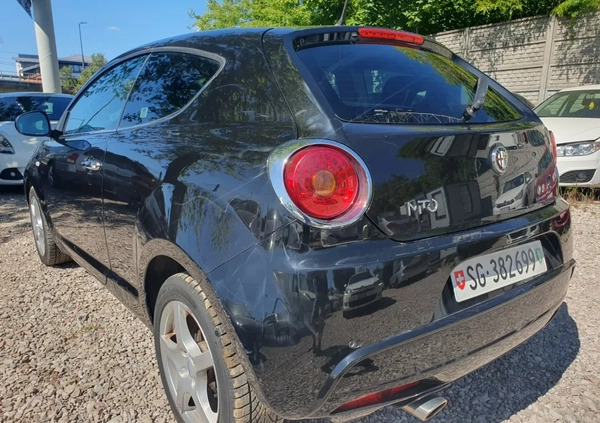 Alfa Romeo Mito cena 14900 przebieg: 206000, rok produkcji 2011 z Kąty Wrocławskie małe 92